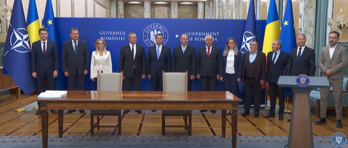 VIDEO. Nicolae Ciucă a participat la ceremonia de semnare a primelor contracte de finanţare prin programul Anghel Saligny