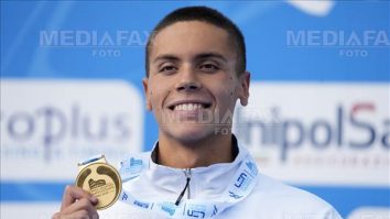 David Popovici, încă o medalie de aur la Campionatul European de nataţie de la Roma
