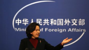 Hua Chunying, o purtătoare de cuvânt a ministerului chinez de externe