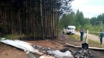 Un avion de mici dimensiuni s-a prăbuşit în Giurgiu. ISU: Două persoane au decedat