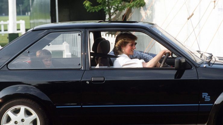 masina printesei Diana