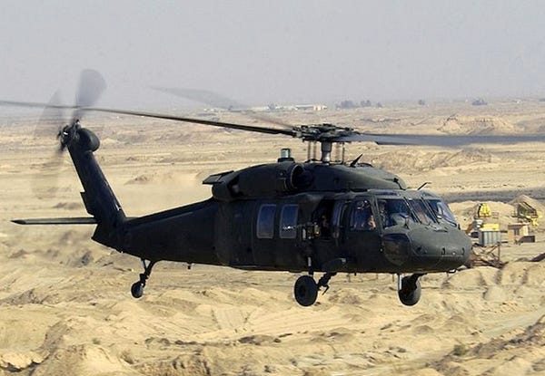 Black Hawk helicopter