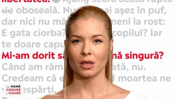 sunt mamă singură și sigură