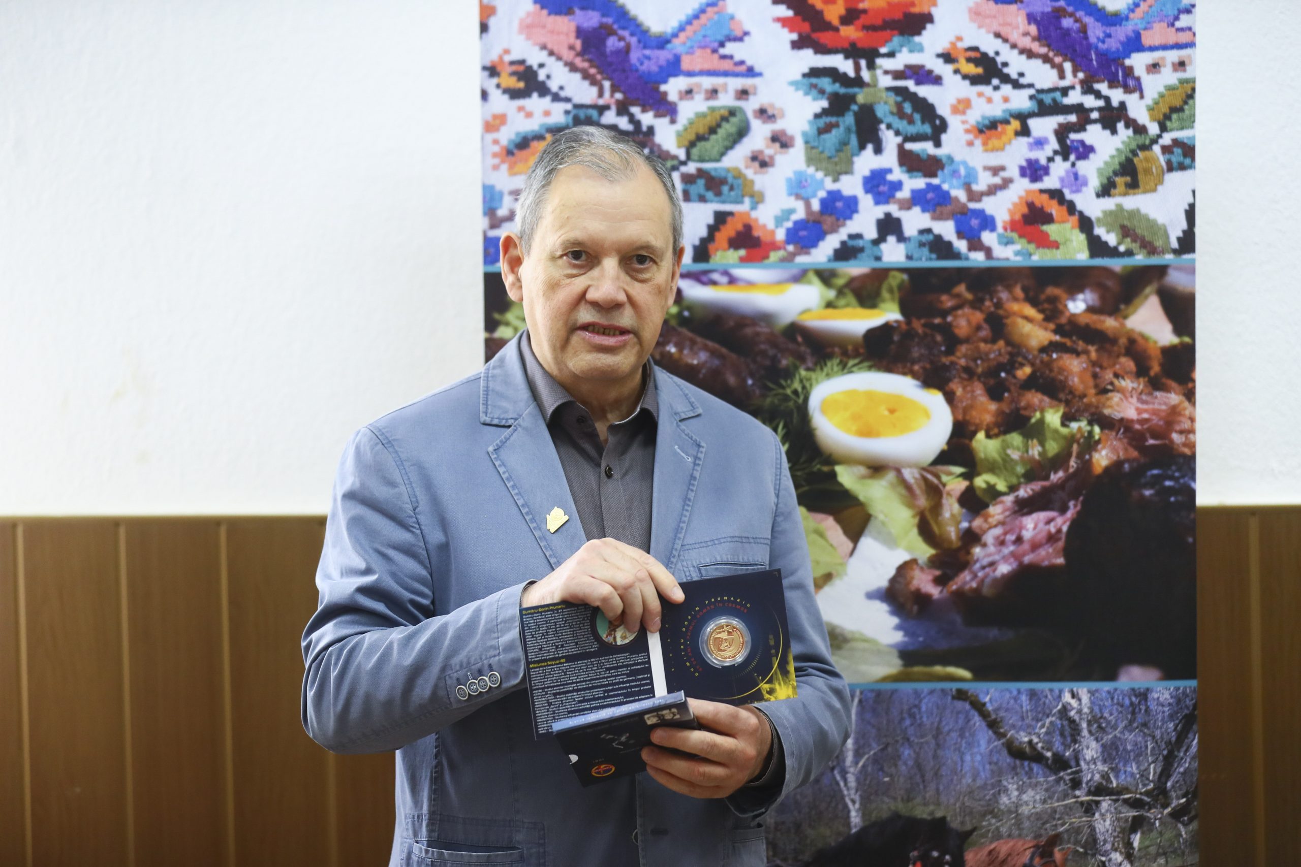 Singurul cosmonaut român, Dumitru Prunariu, a primit titlul de Cetățean de onoare al municipiului București