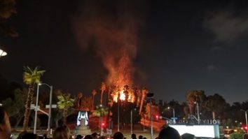 Un incendiu a ibzucnit la Hollywood Bowl după un concert „Sunetul muzicii”