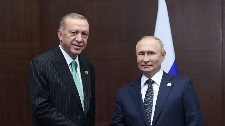 Erdogan a ordonat guvernului turc să înceapă lucrările la platforma de gaz propusă de Putin