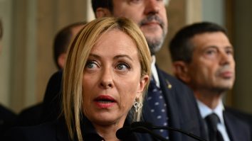 Giorgia Meloni a fost numită prima femeie prim-ministru al Italiei