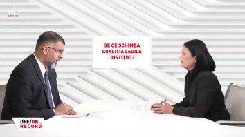 OFF/ON THE RECORD, 9 octombrie 2022. Invitat, ora 21.55: Robert Cazanciuc, vicepreședinte al Senatului