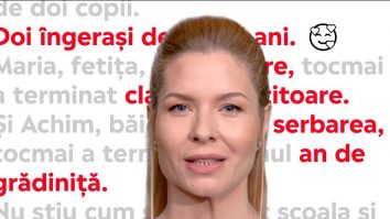 O mamă singură și doi copii