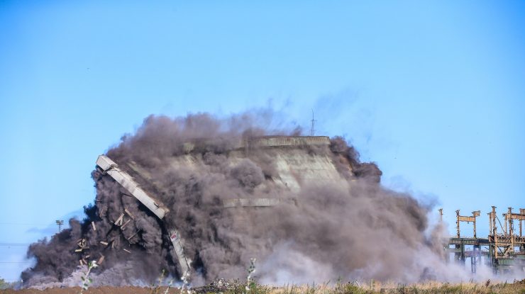 VIDEO. O rachetă rusă doborâtă de armata ucraineană a căzut în Republica Moldova. Nu au fost raportate victime