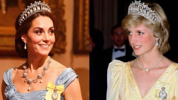 Kate Middleton a purtat pentru prima oară o tiară ca Prințesa de Wales