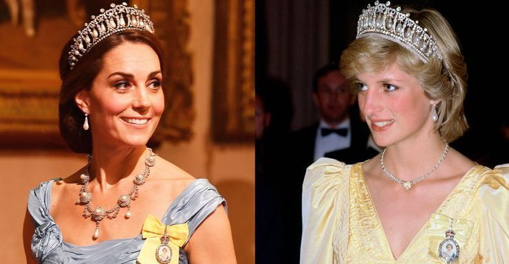 Kate Middleton a purtat pentru prima oară o tiară ca Prințesa de Wales