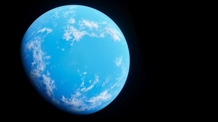 Planeta Roșie a fost cândva albastră: Marte a fost acoperită de oceane acum 4,5 miliarde de ani