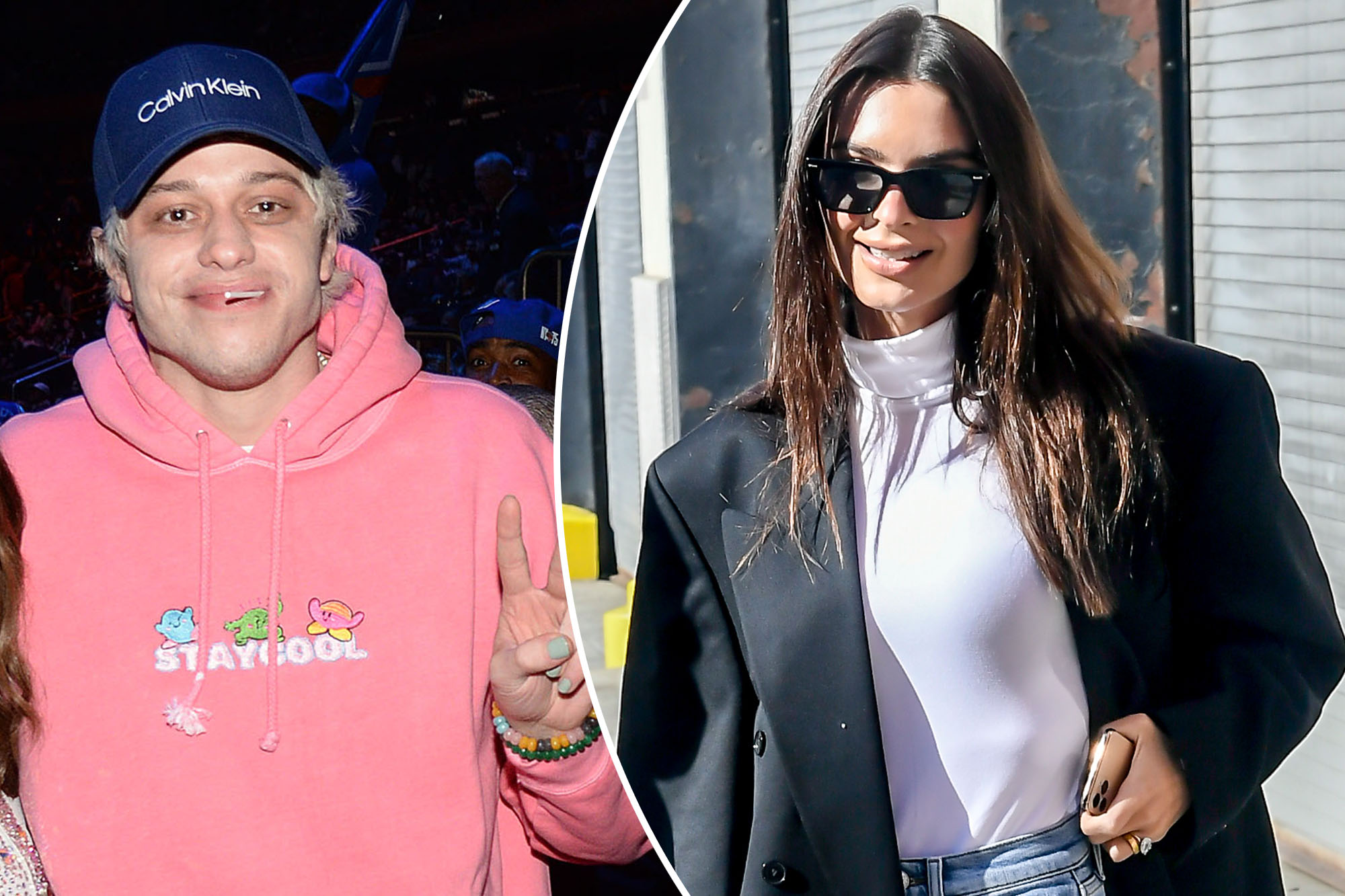 Pete Davidson participă la Ziua Prieteniei cu Emily Ratajkowski