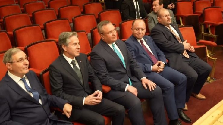Iohannis şi Blinken au discutat despre efectele războiului din Ucraina şi apărarea pe Flancul Estic