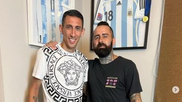 Angel Di Maria și-a tatuat Cupa Mondială pe picior
