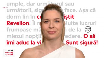 Sunt mamă singură și sigură. Cel mai liniștit Revelion