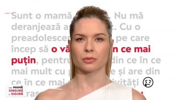 Sunt mamă singură și sigură. Singură acasă