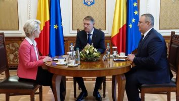 VIDEO. Klaus Iohannis a primit-o la Palatul Cotroceni pe Ursula von der Leyen