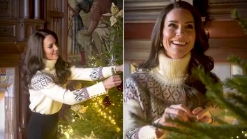 Kate Middleton are o nouă apariție într-un pulover de Crăciun în timp ce decorează bradul înainte de concertul de colinde