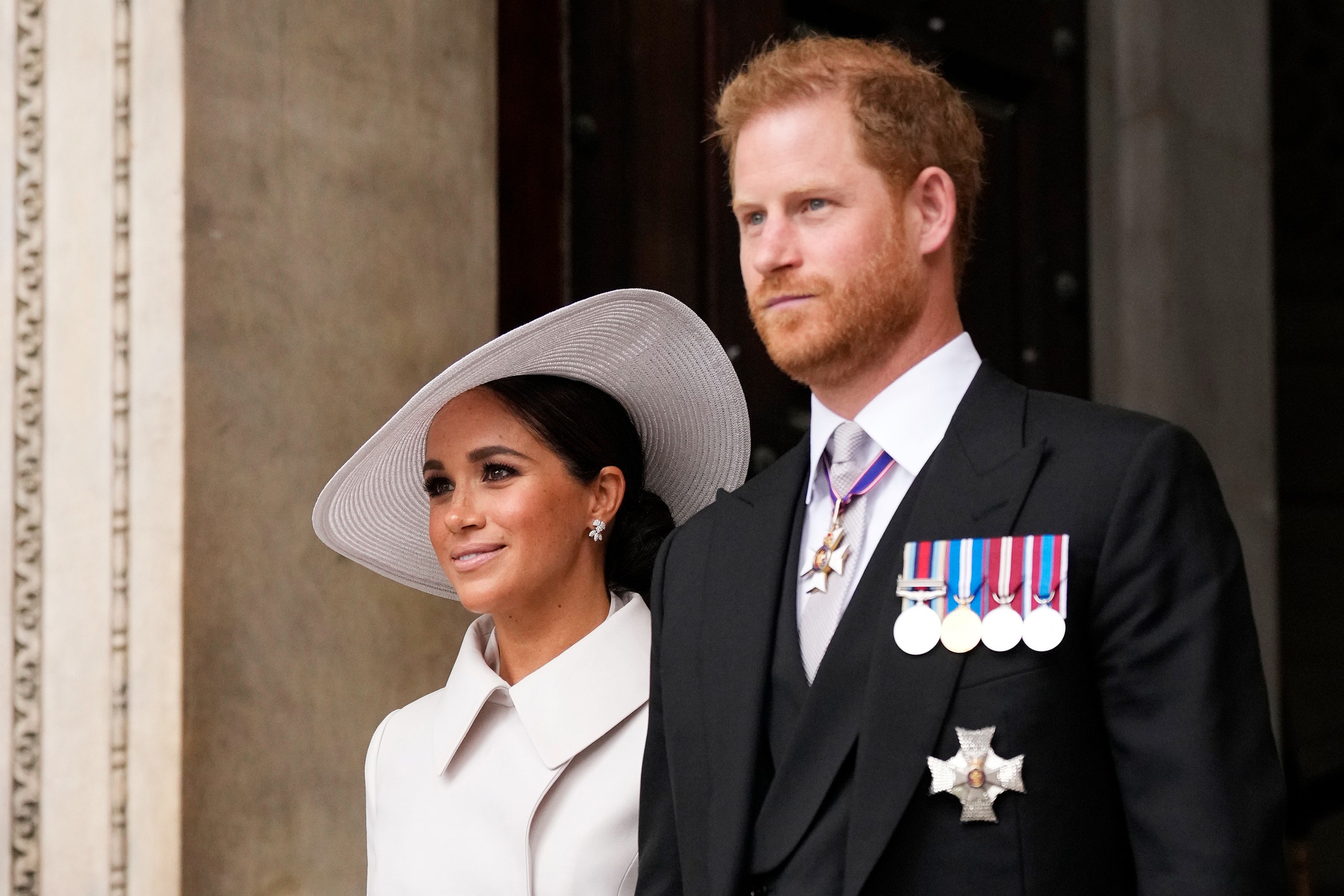 Meghan Markle și Prințul Harry au apărut pe covorul roșu cu doar câteva zile înainte de lansarea serialului Netflix