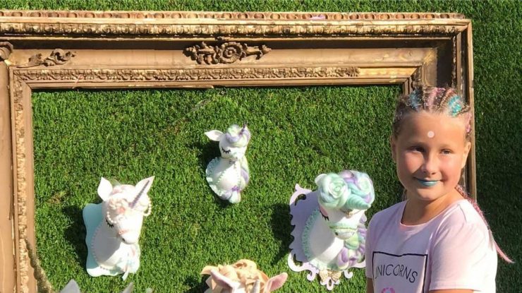 Dorință îndeplinită: O fetiță de 6 ani a primit de Crăciun primul permis de unicorn din istorie