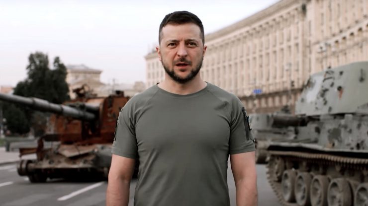 Financial Times l-a desemnat pe președintele Ucrainei, Volodimir Zelenski, drept personalitatea anului 2022