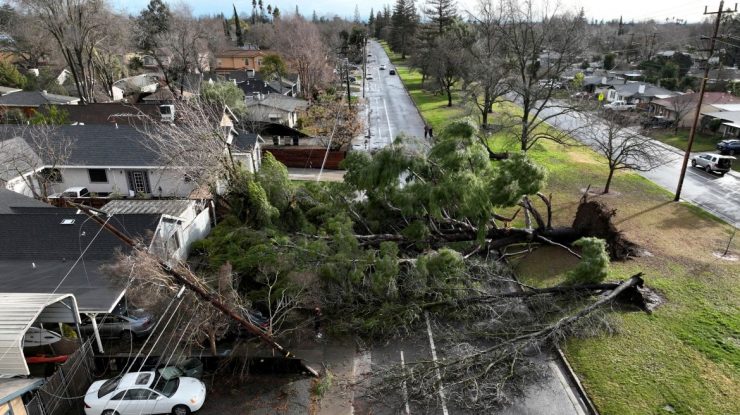 Joe Biden a aprobat sâmbătă stare de urgență pentru California din cauza furtunilor