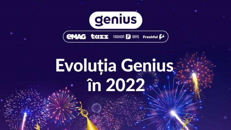 În 2022, un client Genius activ în toate cele 4 aplicații – eMAG, Fashion Days, Tazz și Freshful – a economisit, în medie, 1.178 de lei și 74 de ore 