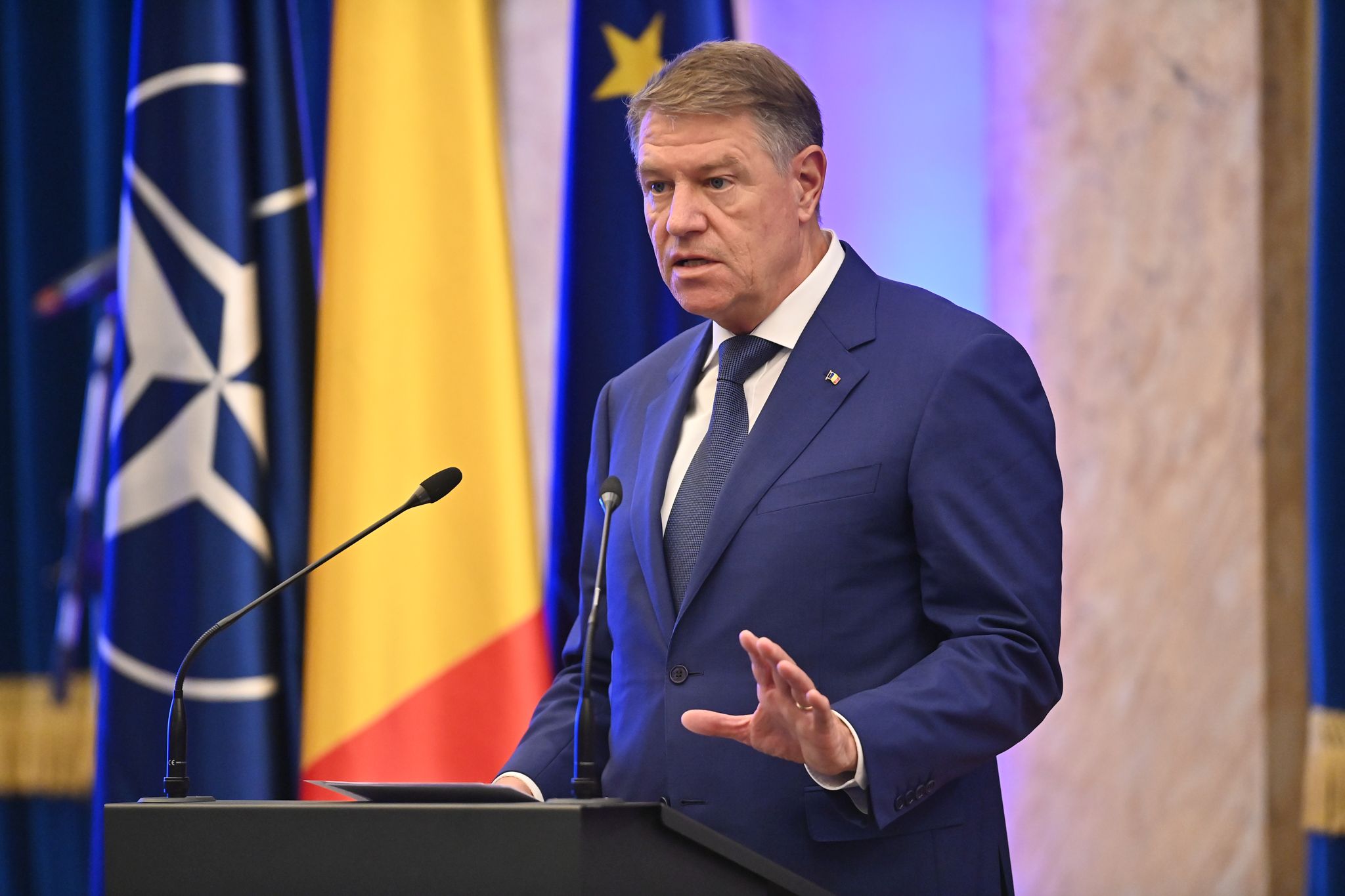 VIDEO. Iohannis, către magistrați: „Să luați atitudine când imixtiunile politice pun în pericol independența justiției”