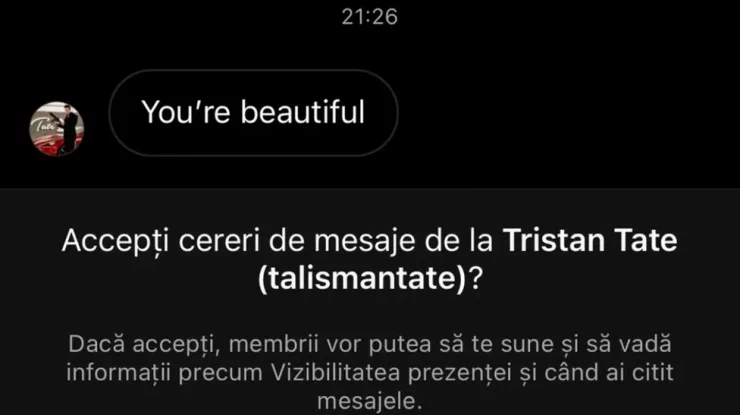 Adolescentele din România explică cum le-a abordat Andrew Tate pe rețelele de socializare. Ce tactică au folosit cei doi frați pentru a le ademeni