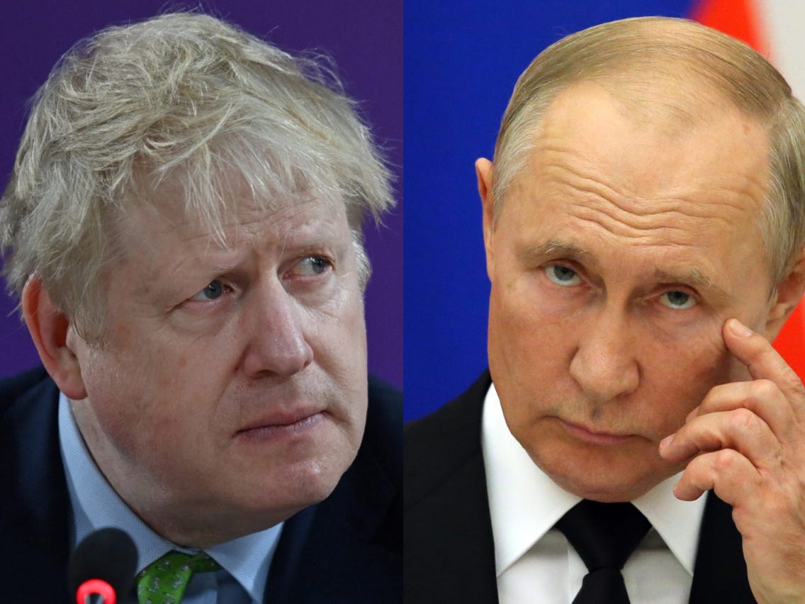 Boris Johnson spune că Putin l-a amenințat cu un atac cu rachete