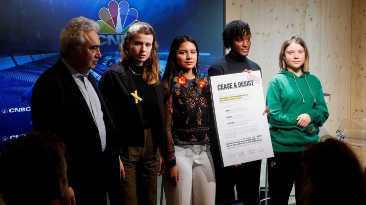 Greta Thunberg vizitează Davos pentru a atrage atenția asupra lipsei de acțiune în domeniul climei