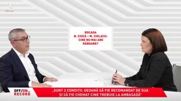 OFF/ON THE RECORD, 5 februarie 2023. Invitat: Doru Bușcu, Cațavencii