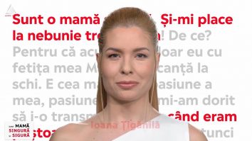 Sunt mamă singură și sigură. Singure la munte