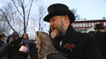 Marmota Phil a ieșit din vizuină pentru predicția sa anuală. Cât de mult va mai dura iarna, conform legendei