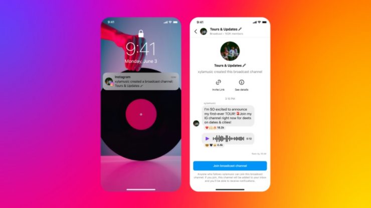Meta lansează „broadcast chat” prin intermediul funcției Instagram Channels