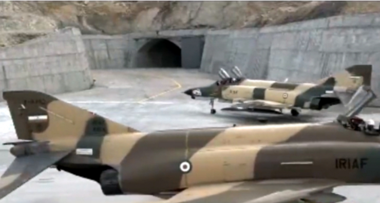 Avioane de luptă și drone în subteran: acesta este „Eagle 44”, baza aeriană subterană a Iranului ascunsă în munți pentru operațiuni surpriză