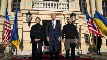 Preşedintele Biden părăseşte Kievul după vizita memorabilă