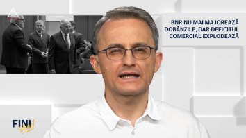 Fini sunt! BNR nu mai majorează dobânzile, dar deficitul comercial explodează