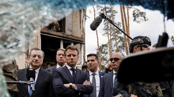 Italia este pe punctul de a-și uni forţele cu Franţa pentru a furniza Ucrainei un sistem de apărare antiaeriană