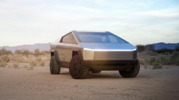 Elon Musk dezvăluie noi imagini cu noul vehicul Tesla Cybertruck