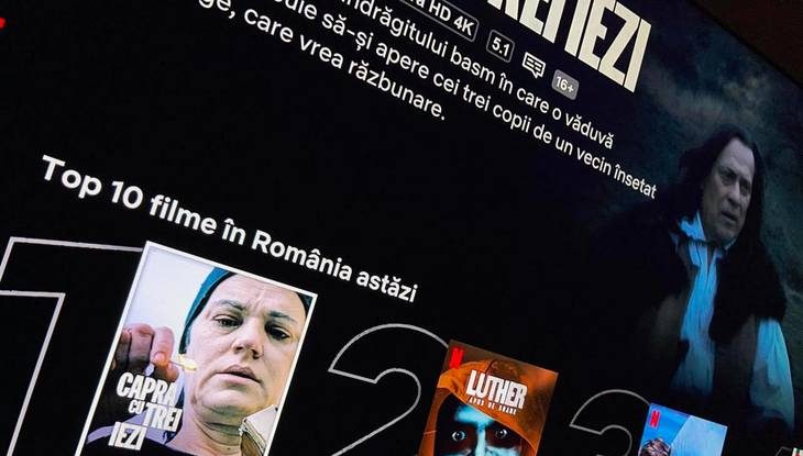 Film românesc, pe primul loc în topul Netflix. A detronat producțiile americane la doar trei zile de la lansare