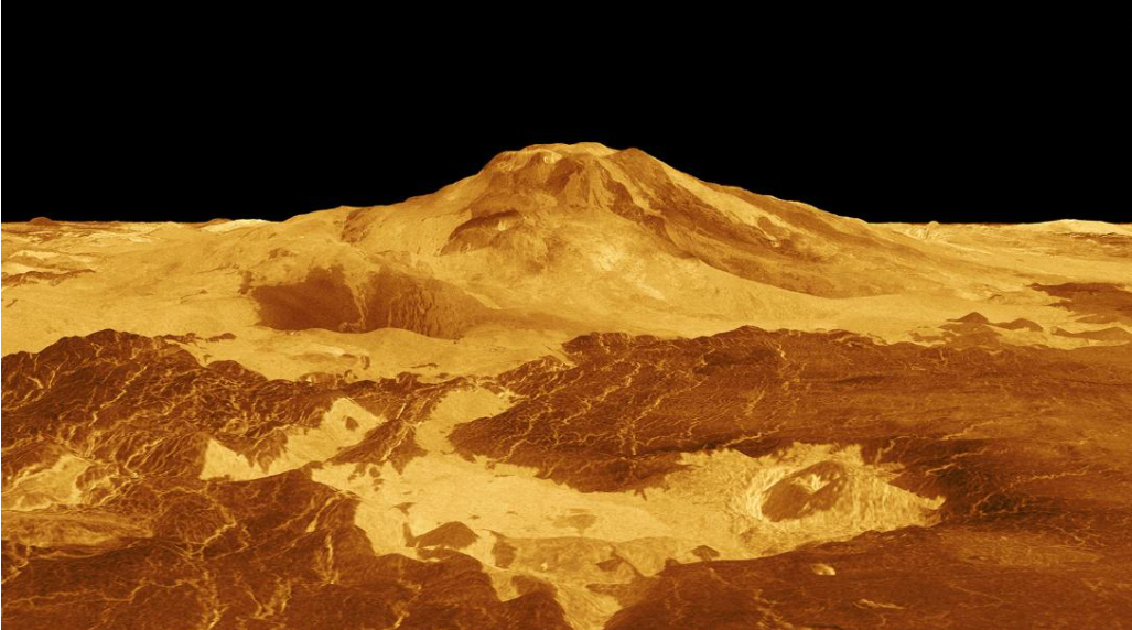 Activitatea vulcanică pe Venus dezvăluită de nava spațială Magellan