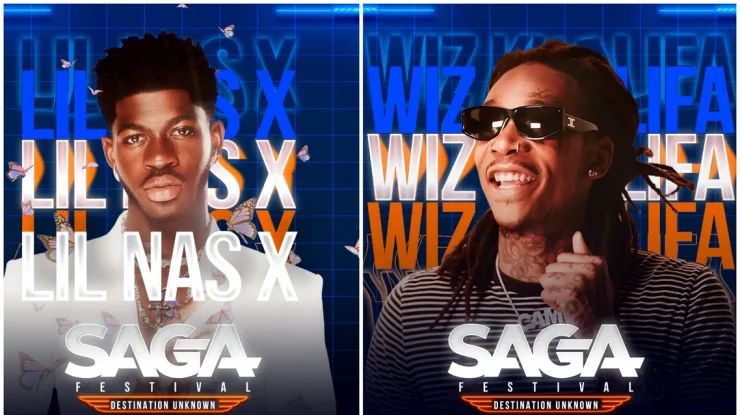 Cine sunt artiștii care vor cânta la Saga Festival anul acesta. Wiz Khalifa și Lil Nas X, pentru prima dată în România