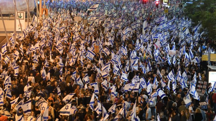 Israelul se confruntă cu unul dintre cele mai mari proteste din istoria sa
