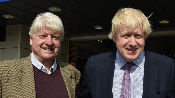 Boris Johnson îl nominalizează pe tatăl său, Stanley, pentru titlul de cavaler în lista de onoruri pentru demisie