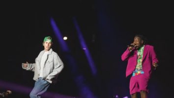 Justin Bieber a avut o apariție surpriză la festivalul Rolling Loud, după ce și-a anulat turneul „Justice World Tour”