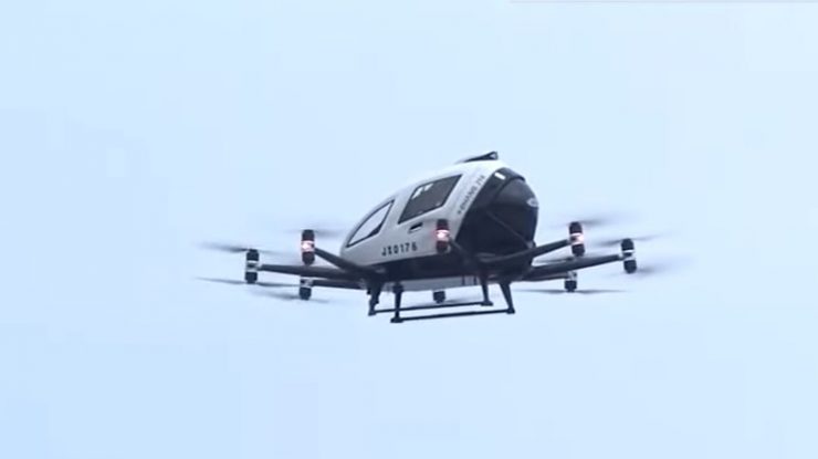 VIDEO. Primul test al unei mașini zburătoare a avut loc într-un parc din Japonia