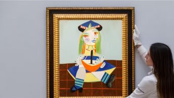 Portretul fiicei sale Maya („Girl in a Boat”), realizat de Picasso, s-a vândut cu 18 milioane de lire sterline la Londra